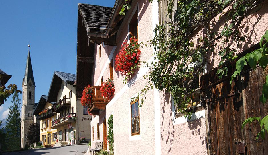 Apartment Haus Van Der Leij Russbach am Pass Gschütt Eksteriør bilde